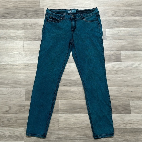 LEI Women’s Blue Emma Jeggings Size 15 - Picture 1 of 6
